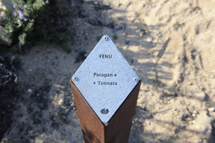 Plage, Stagnolu, sentier pédestre, Bonifacio, Corse